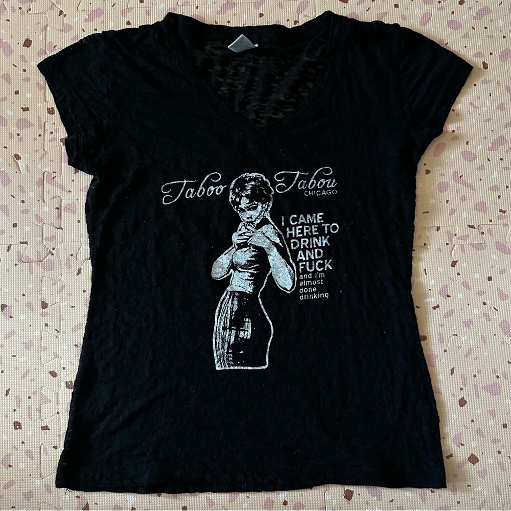 Vintage chicago taboo tabou shirt